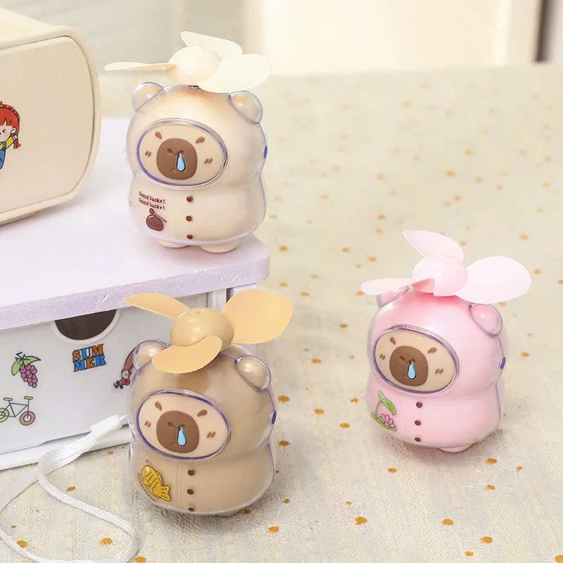 Quạt tích điện Capybara có cánh YM88215