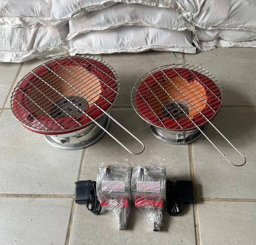 Bếp nướng than tròn mini