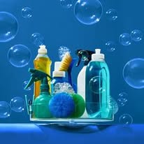 Giỏ đựng dụng cụ vệ sinh đa năng
